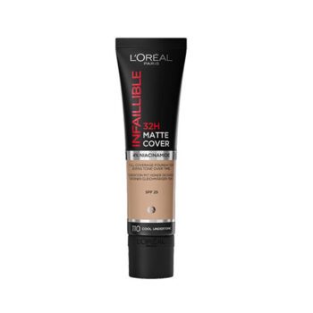 کرم پودر اینفالیبل لورال تیوپی مات شماره ۱۱۰ با حجم 30 میل